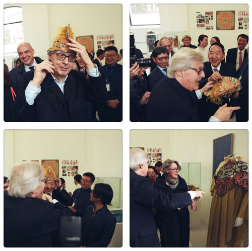 设计中国，美美与共 中意非遗艺术展暨文化交流活动启幕